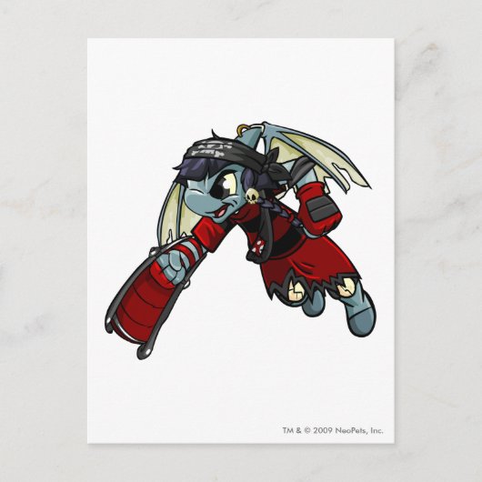 Shoyru Krawk Briefkaart (Voorkant)