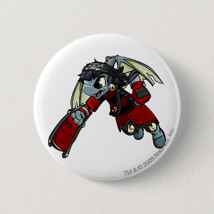 Shoyru Krawk Island Player Ronde Button 5,7 Cm