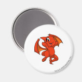 Shoyru Red Magneet (Voorkant / Achterkant)