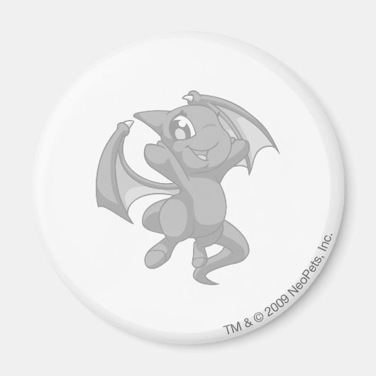 Shoyru Silver Magneet (Voorkant)