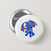 Shoyru Starry Ronde Button 5,7 Cm (Voorkant /achterkant)