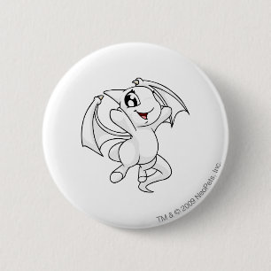 Shoyru White Ronde Button 5,7 Cm