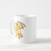 Shoyru Yellow Koffiemok (Voorkant links)