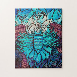 Shpongle Red Rocks Fanart Puzzle door SpaceCake Legpuzzel