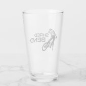 Shred Bend Oregon Mountainbiken Glas (Achterkant)