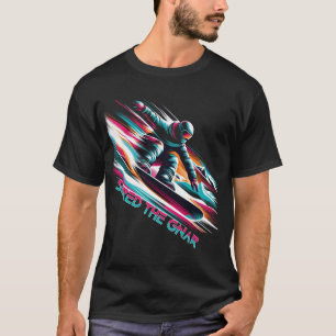 Shred de Gnar Snowboarden T-shirt