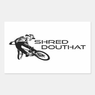 Shred Douthat State Park Virginia Mountain Biking Rechthoekige Sticker