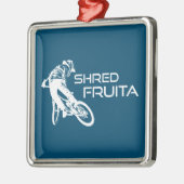 Shred Fruita Colorado Mountain Biking Metalen Ornament (Links)