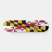 Shred Maryland Flag Skateboard (Horizontaal)