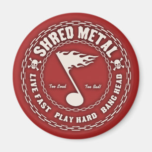 Shred Metal Magneet