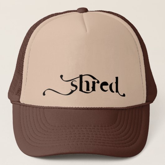 SHRED "triumph" Trucker Pet (Voorkant)