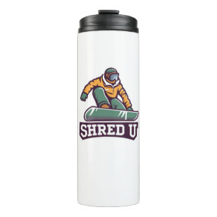 Shred University Snowboarden Thermosbeker