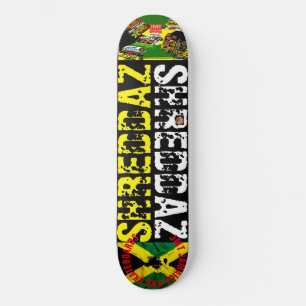 SHREDDAZ 8 1/4 "Skateboard Deck Skateboard