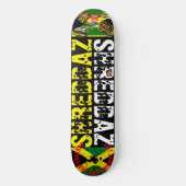 SHREDDAZ 8 Pont Skateboard 1/4" (Recto)