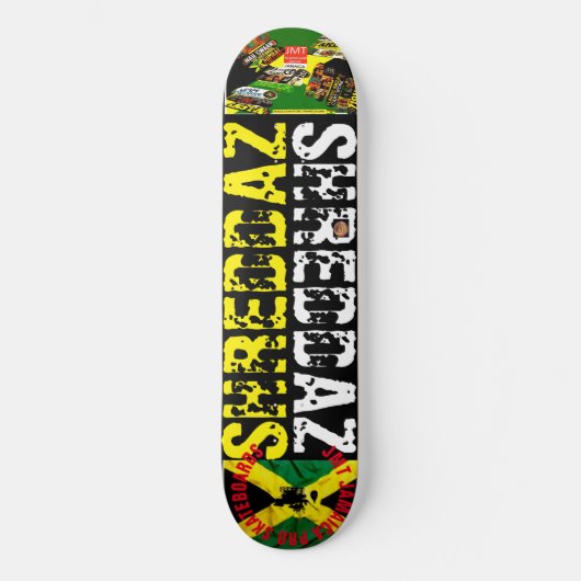 SHREDDAZ 8 Pont Skateboard 1/4" (Recto)