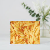 Shredded Cheddar Cheese Briefkaart (Staand voorkant)