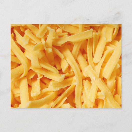 Shredded Cheddar Cheese Briefkaart (Voorkant)