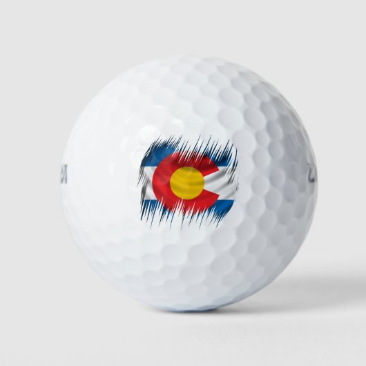 Shredded Colorado Golfballen (Voorkant)