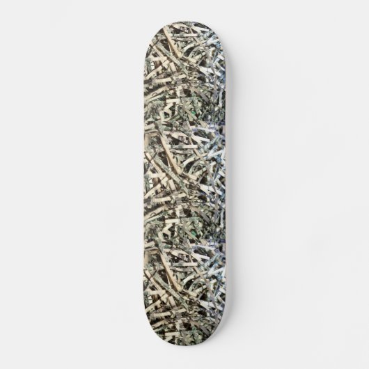 Shredded Money Skateboard (Voorkant)
