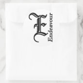 Shredders Endeavour Yachts Ronde Sticker (Tas)