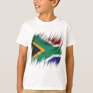 Shredders Zuid-Afrikaanse vlag T-shirt
