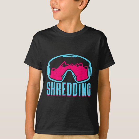 Shredding t-shirt (Voorkant)