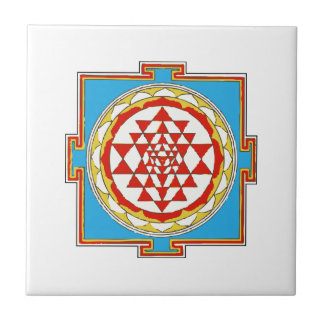 Shree Yantra Tegeltje