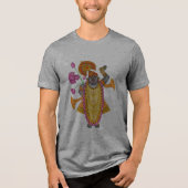 Shreenath Ji T-Shirt – Divine Krishna Art of Nathd (Voorkant)