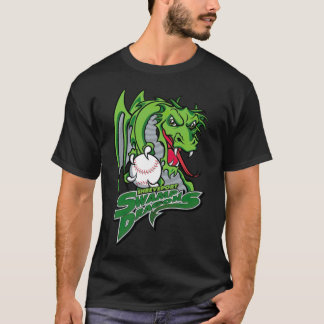Shreport-moerasdraak met honkbalpelmoes t-shirt