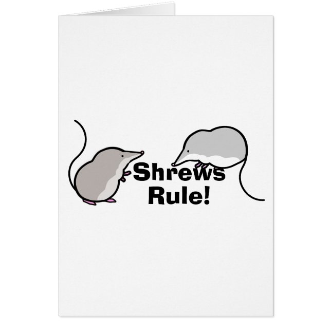 Shrews Rule! (Voorkant)