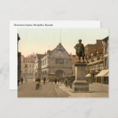 Shrewsbury Square, Shropshire, Engeland Briefkaart (Voorkant / Achterkant)