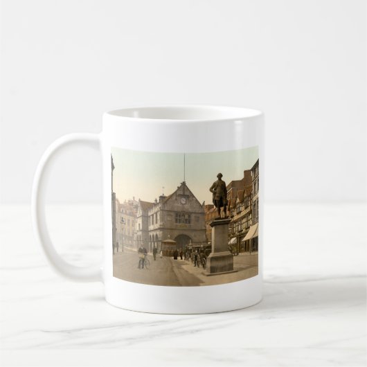 Shrewsbury Square, Shropshire, Engeland Koffiemok (Links)