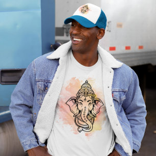 Shri Ganesh, Hindoe-god van rijkdom en welvaart T-shirt