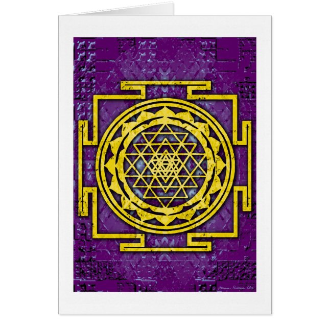 Shri Yantra (Voorkant)