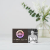 Shri Yantra, Carte de visite photo de Shri Chakra (Debout devant)