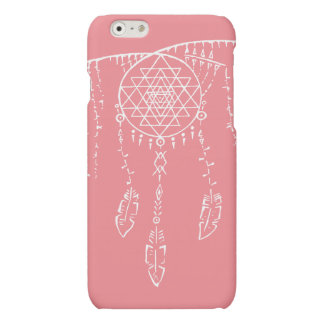 Shri Yantra / Dream Catcher Iphone 6 Plus Hoesje Matte iPhone 6 Hoesje