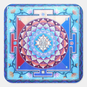 Shri Yantra sticker