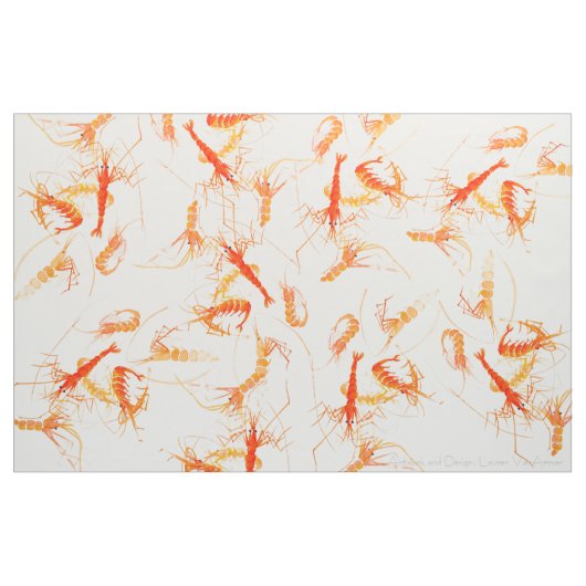 Shrimp Fabric Stof (Yard (91,4 cm))