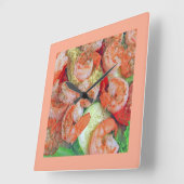 Shrimp Salad Vierkante Klok (Hoek)
