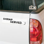 Shrimp Served Bumpersticker (Op Truck)