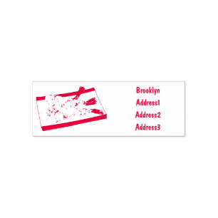 Shrimp tempura cartoon illustratie zelfinktende stempel
