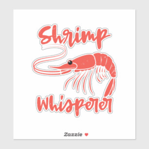 Shrimp Whisperer Seafood Crayfish Lobster Gift Sticker