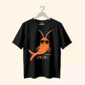 Shrimp with sunglasses t-shirt