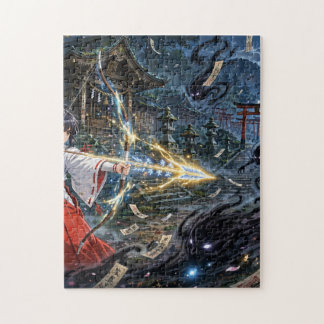 Shrine Maiden vs Geesten Legpuzzel
