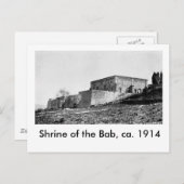 Shrine of the Bab, ca. 1914 Briefkaart (Voorkant / Achterkant)