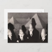 Shrine Quartet van Grant Wood Briefkaart (Voorkant / Achterkant)