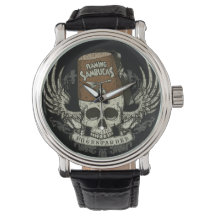 Shriner schedel noodlijdend horloge