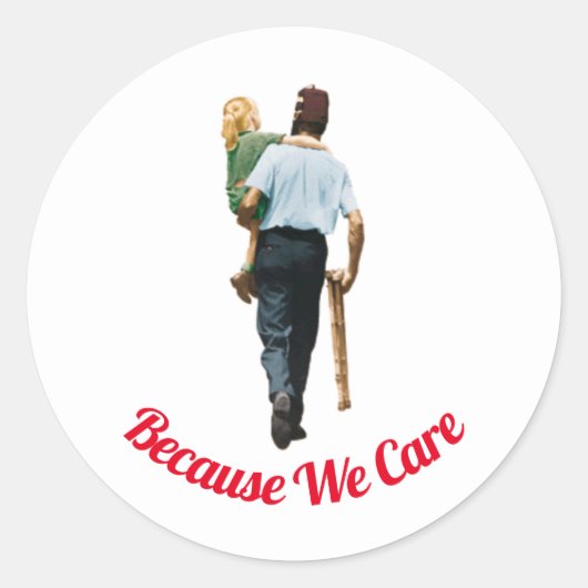 Shriners Edition Ronde Sticker (Voorkant)