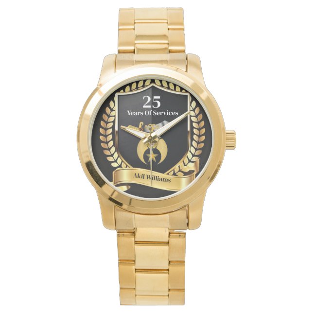 Shriners Jaren van de diensten Horloge (Voorkant)