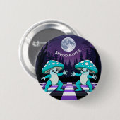 Shroom Boogie Badge Ronde Button 5,7 Cm (Voorkant /achterkant)